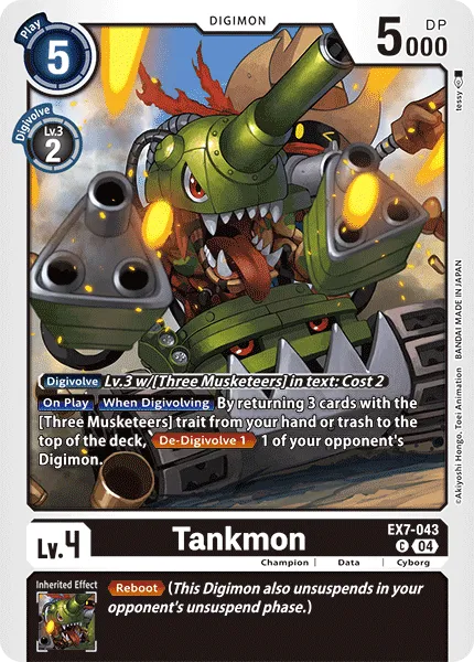 Tankmon (EX7-043) card