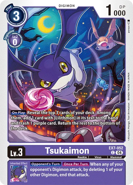 Tsukaimon (EX7-052) card