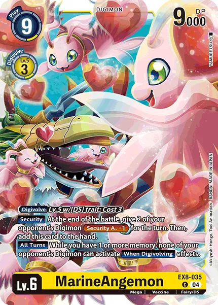 MarineAngemon (EX8-035) card