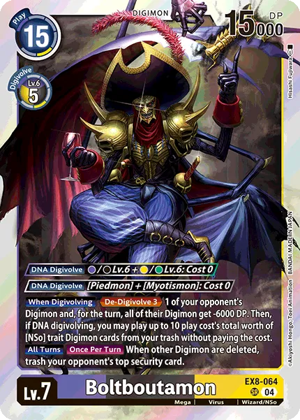 Boltboutamon (EX8-064) card