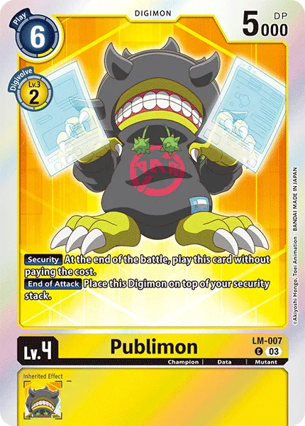 Publimon (LM-007) card