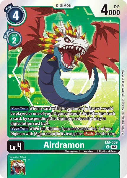 Airdramon (LM-009) card