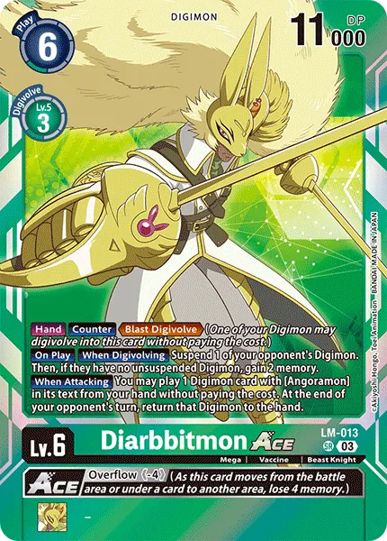 Diarbbitmon (LM-013) card
