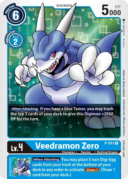 Veedramon Zero (P-011) card