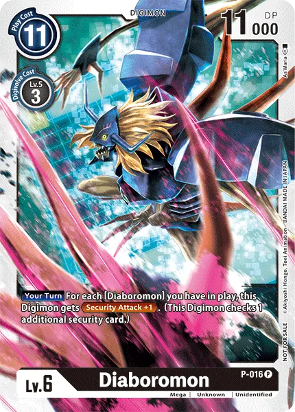 Diaboromon (P-016) card