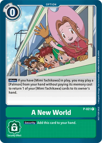 A New World (P-021) card