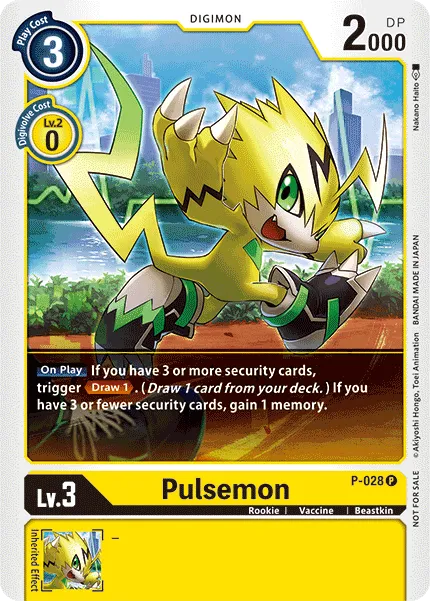 Pulsemon (P-028) card