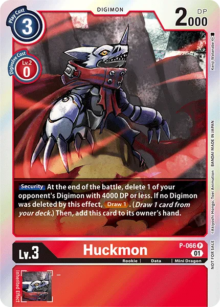 Huckmon (P-066) card