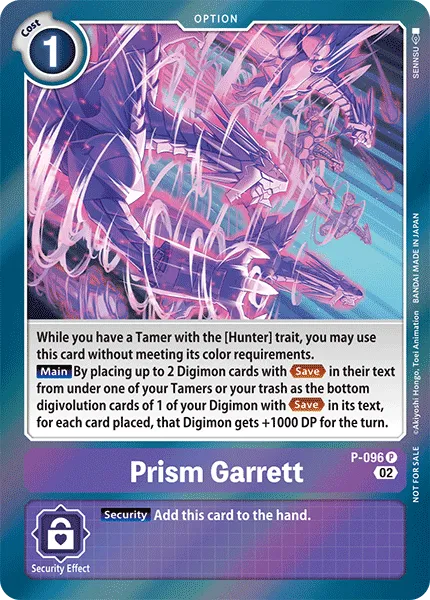 Prism Garrett (P-096) card