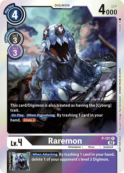 Raremon (P-101) card