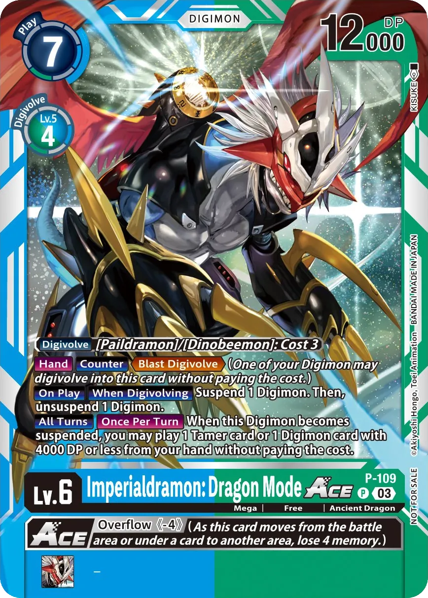 Imperialdramon: Dragon Mode (P-109) card