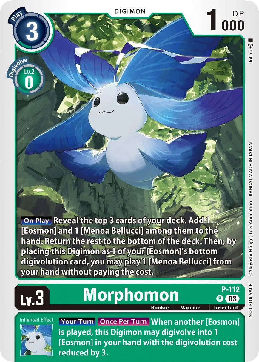 Morphomon (P-112) card