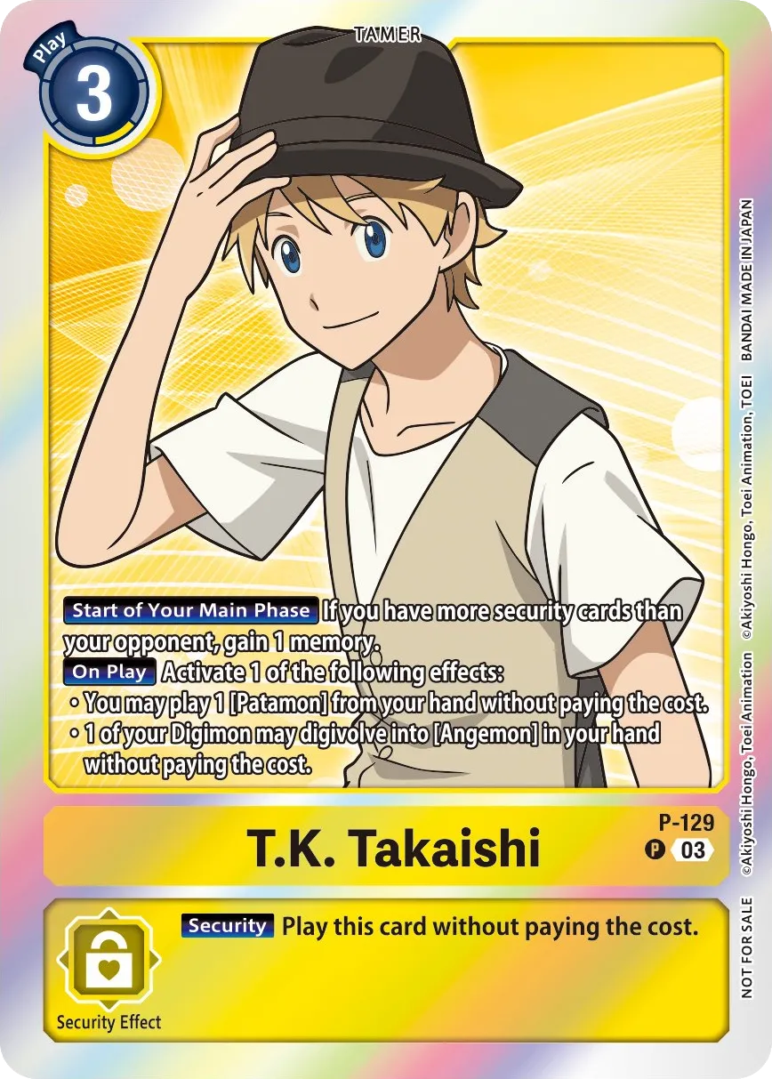 T.K. Takaishi (P-129) card