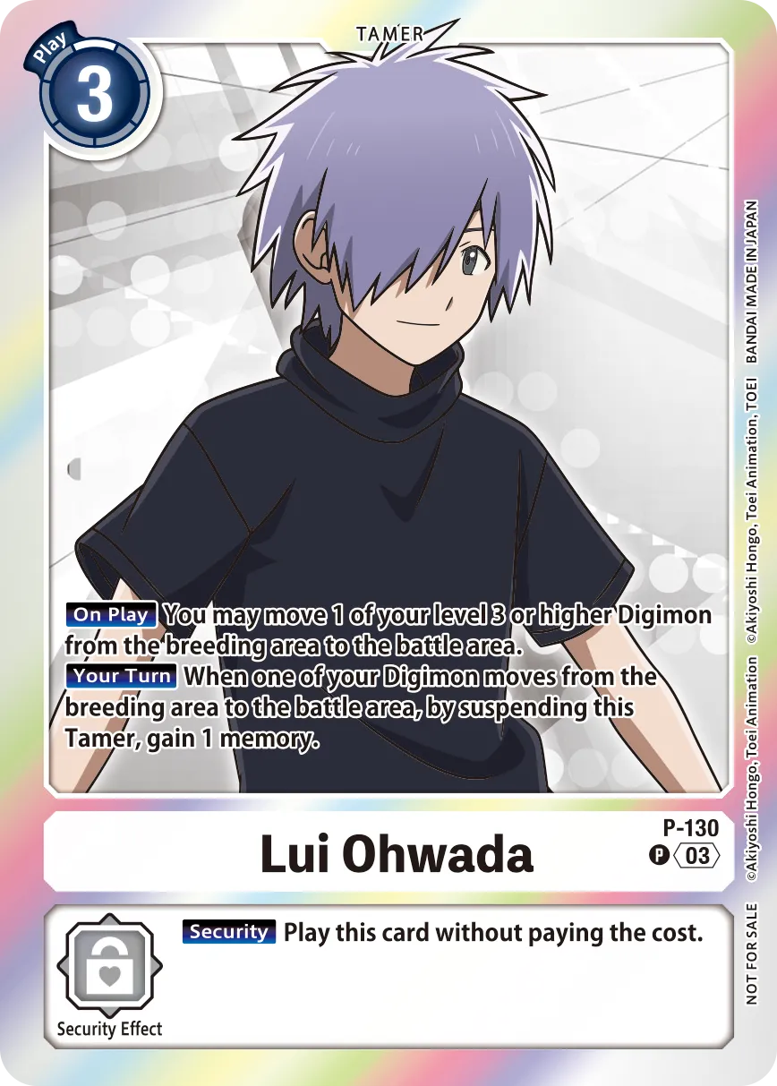 Lui Ohwada (P-130) card