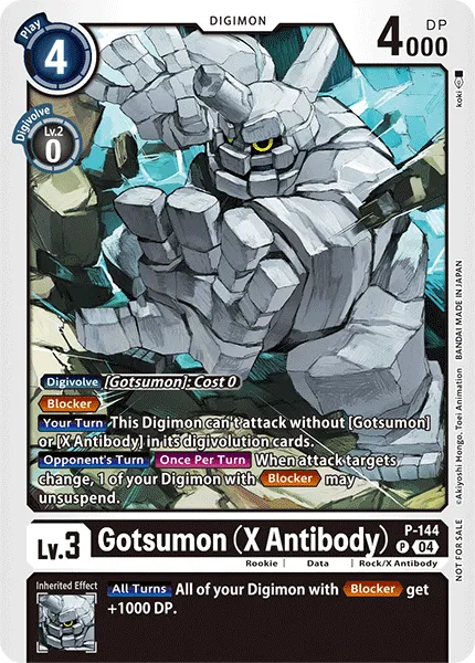 Gotsumon (X Antibody) (P-144) card