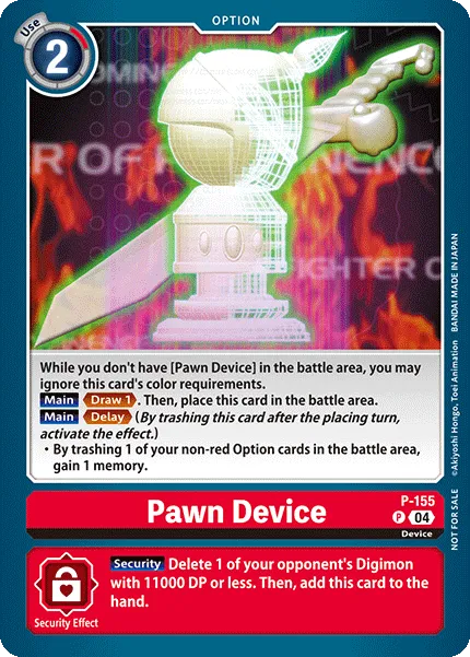 Pawn Device (P-155) card