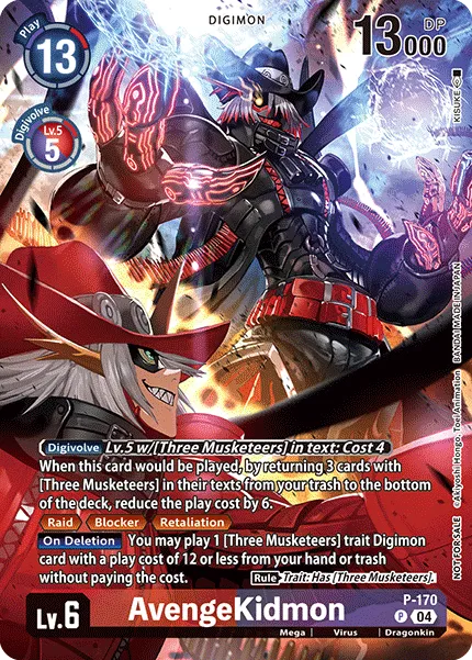 AvengeKidmon (P-170) card