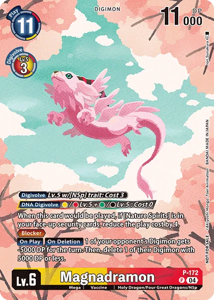 Magnadramon (P-172) card
