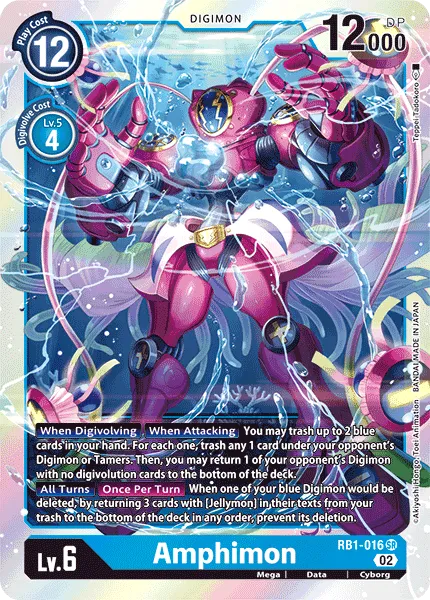 Amphimon (RB1-016) card
