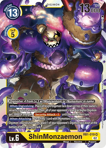 ShinMonzaemon (RB1-019) card