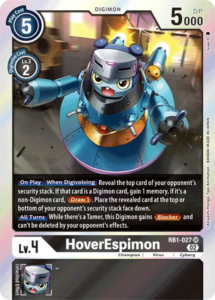 HoverEspimon (RB1-027) card