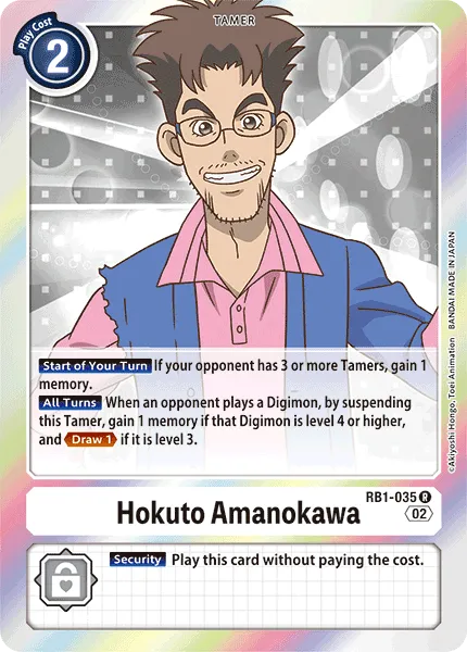 Hokuto Amanokawa (RB1-035) card
