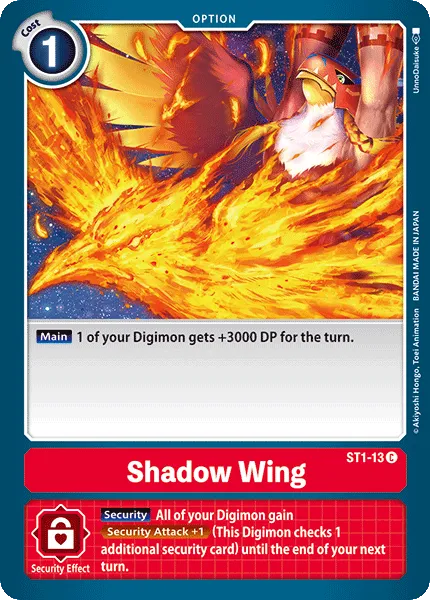 Shadow Wing (ST1-13) card