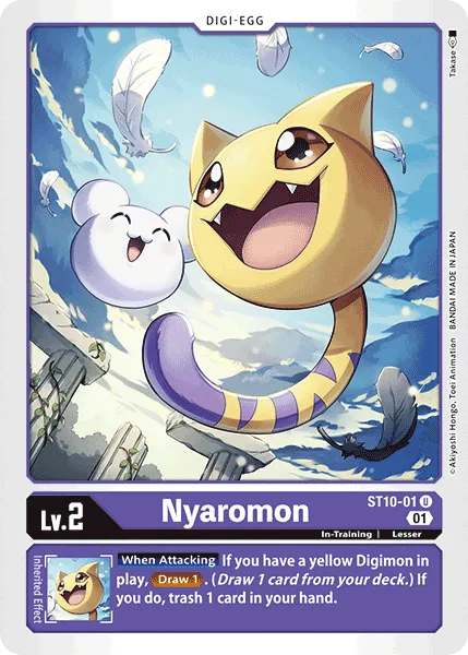 Nyaromon (ST10-01) card