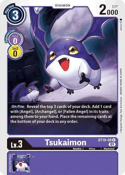 Tsukaimon (ST10-08) card