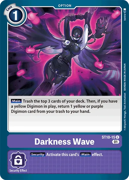Darkness Wave (ST10-15) card
