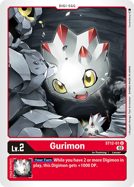 Gurimon (ST12-01) card