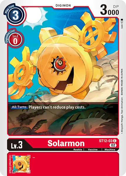 Solarmon (ST12-03) card