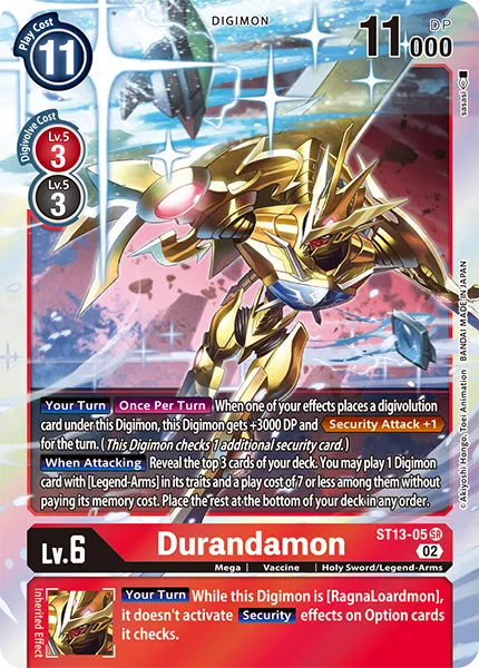 Durandamon (ST13-05) card