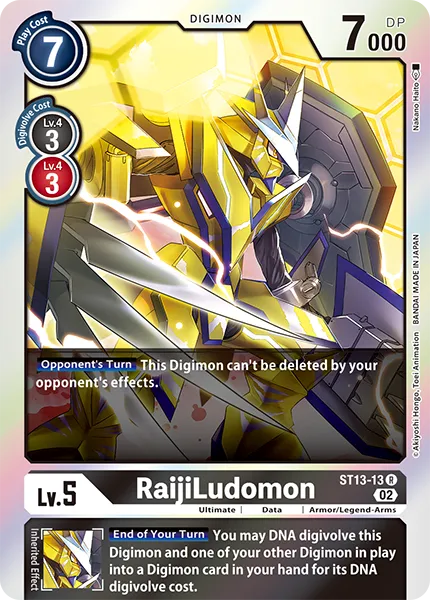 RaijiLudomon (ST13-13) card
