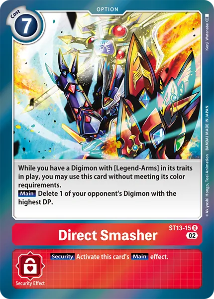 Direct Smasher (ST13-15) card