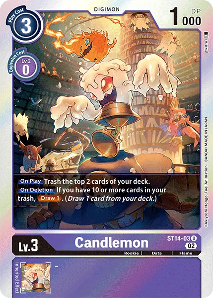 Candlemon (ST14-03) card