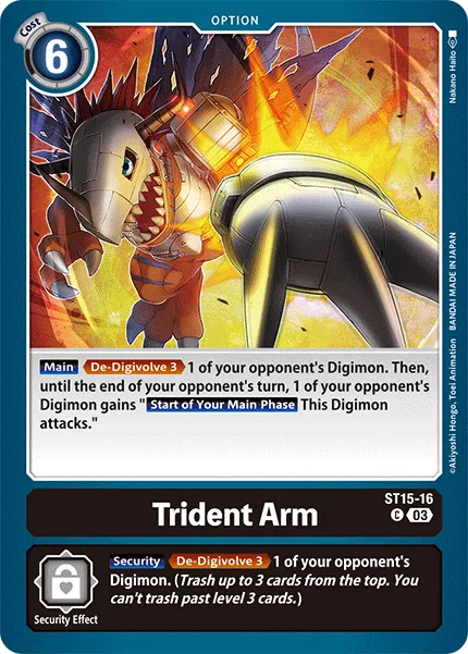 Trident Arm (ST15-16) card