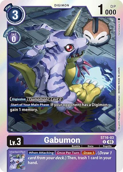 Gabumon (ST16-03) card