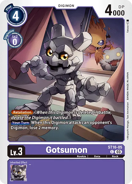 Gotsumon (ST16-05) card