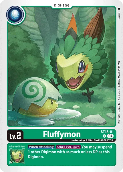 Fluffymon (ST18-01) card