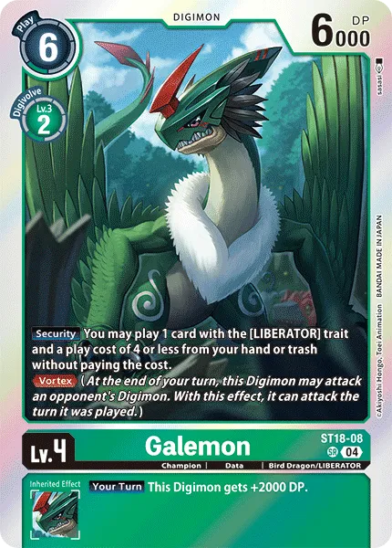 Galemon (ST18-08) card