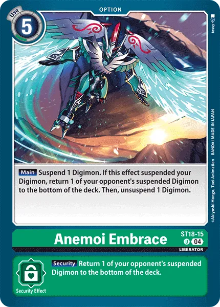 Anemoi Embrace (ST18-15) card