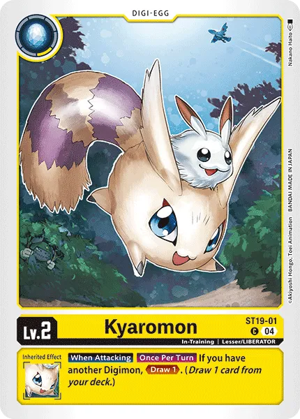 Kyaromon (ST19-01) card