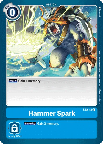 Hammer Spark (ST2-13) card