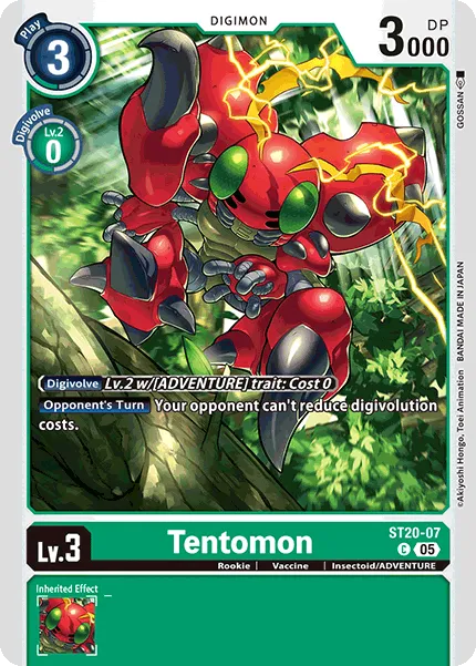 Tentomon (ST20-07) card