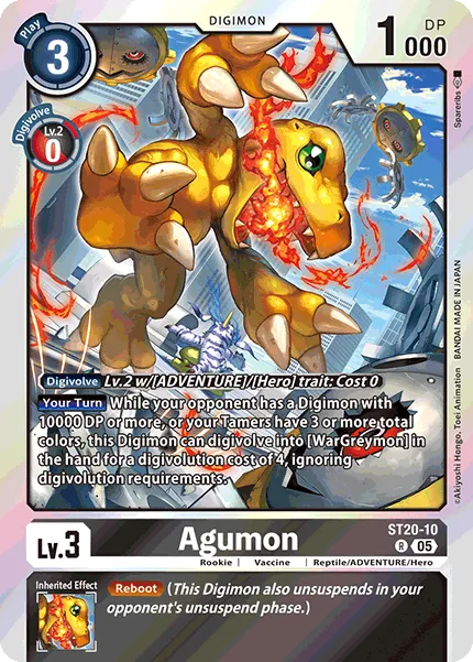 Agumon (ST20-10) card