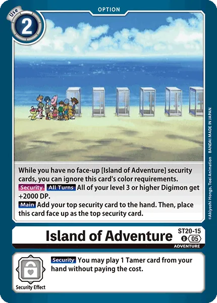 Island of Adventure (ST20-15) card