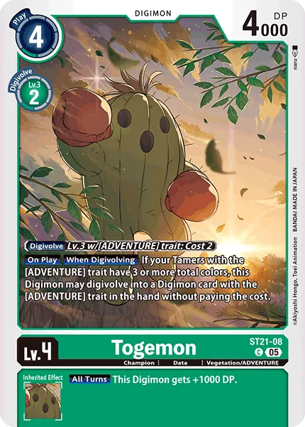 Togemon (ST21-08) card