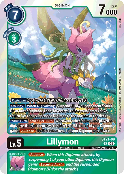 Lillymon (ST21-09) card