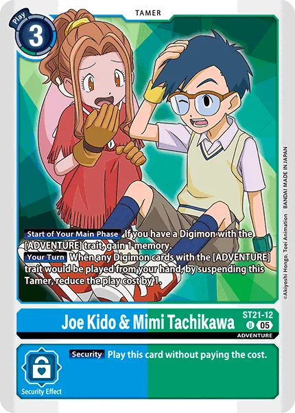 Joe Kido & Mimi Tachikawa (ST21-12) card